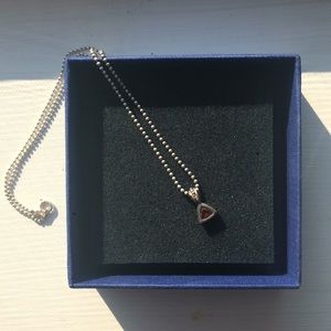 SWAROVSKI W BOX NECKLACE GEMSTONE